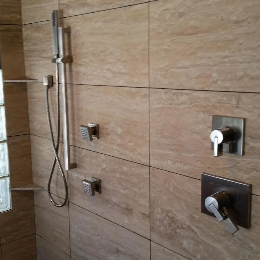 Shower fixture installation for Water Heater Replacement in Sabattus